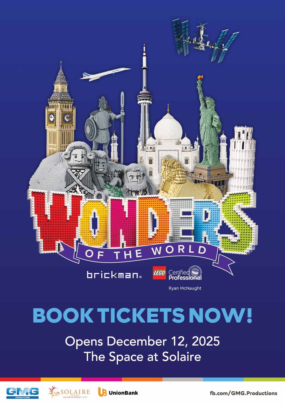 Brickman Wonders of the World Poster